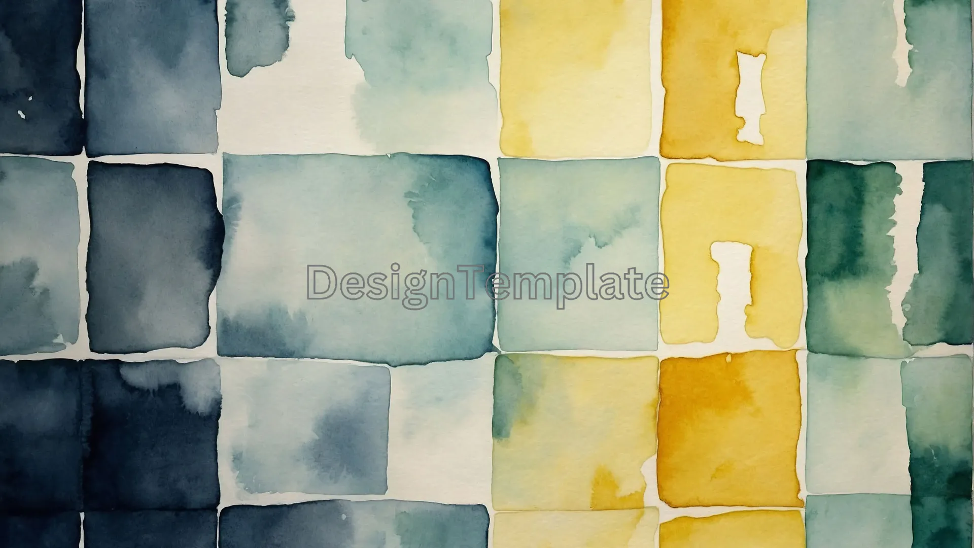 Abstract Squares Watercolor Texture Photo